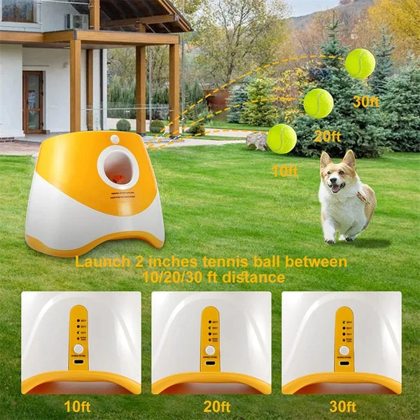 Automatic Dog Tennis Ball Launcher