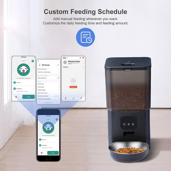 6L Smart Automatic Pet Feeder