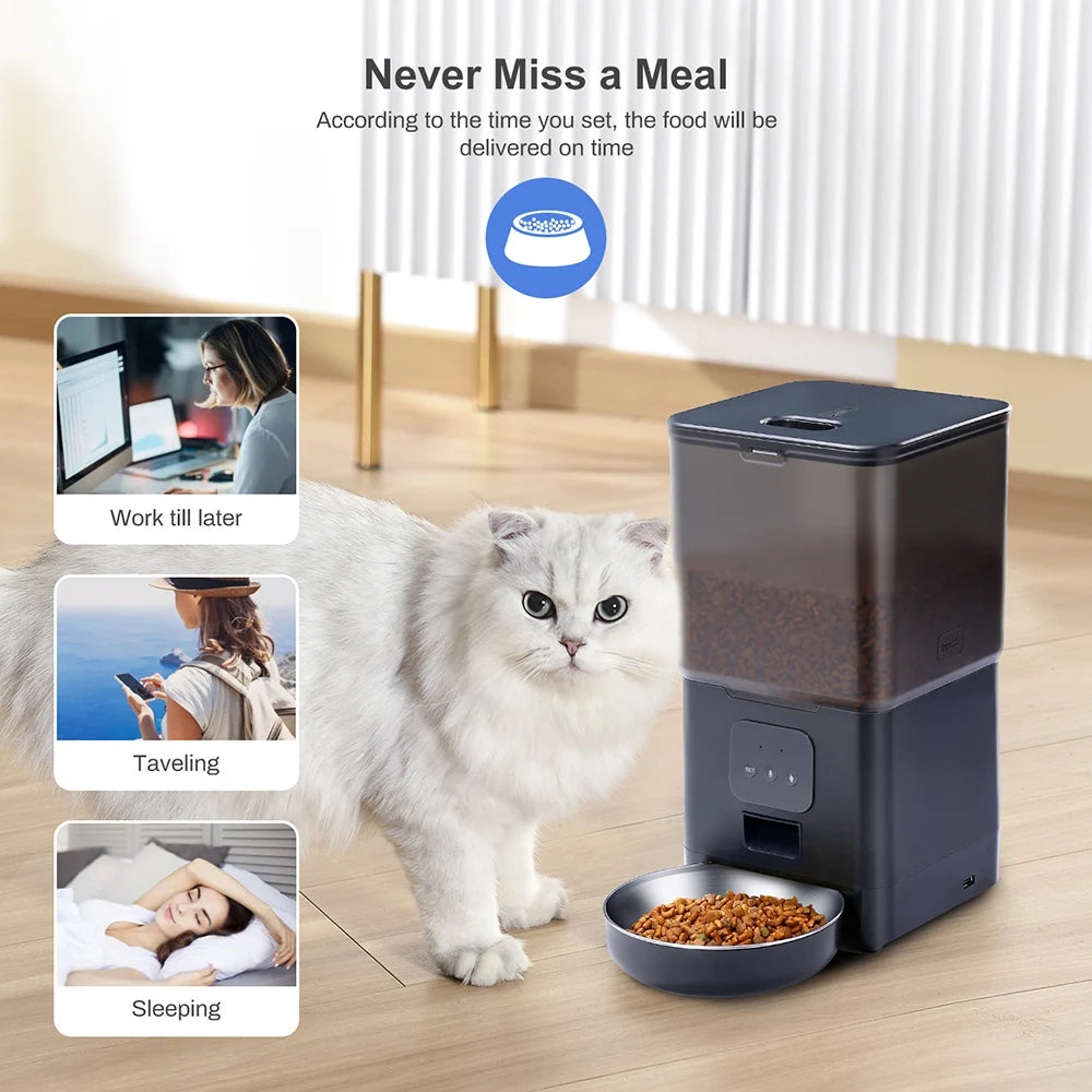 6L Smart Automatic Pet Feeder