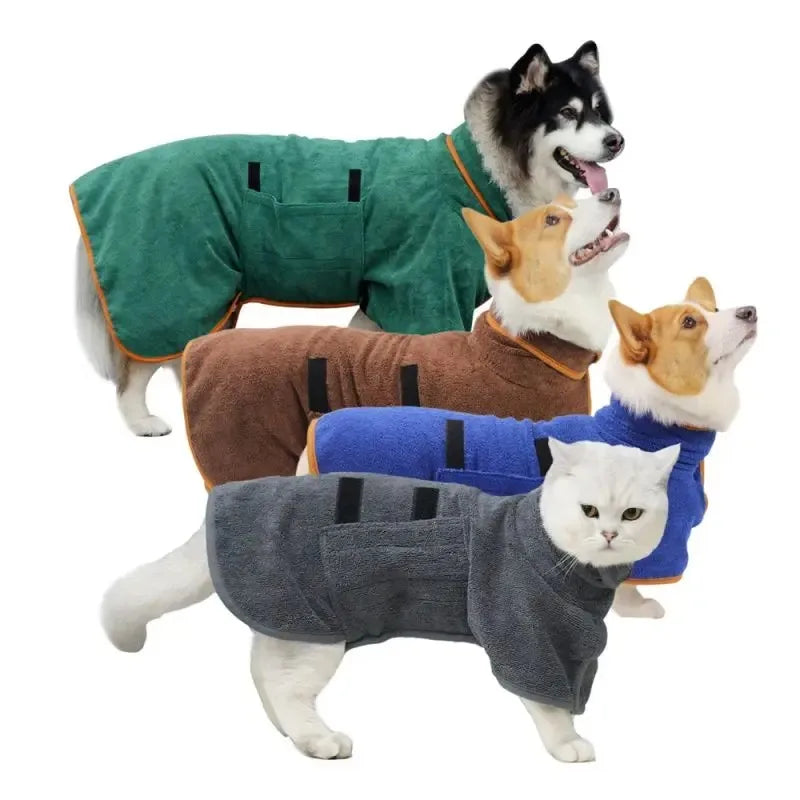 Pet Bathrobe Higly Absorbent