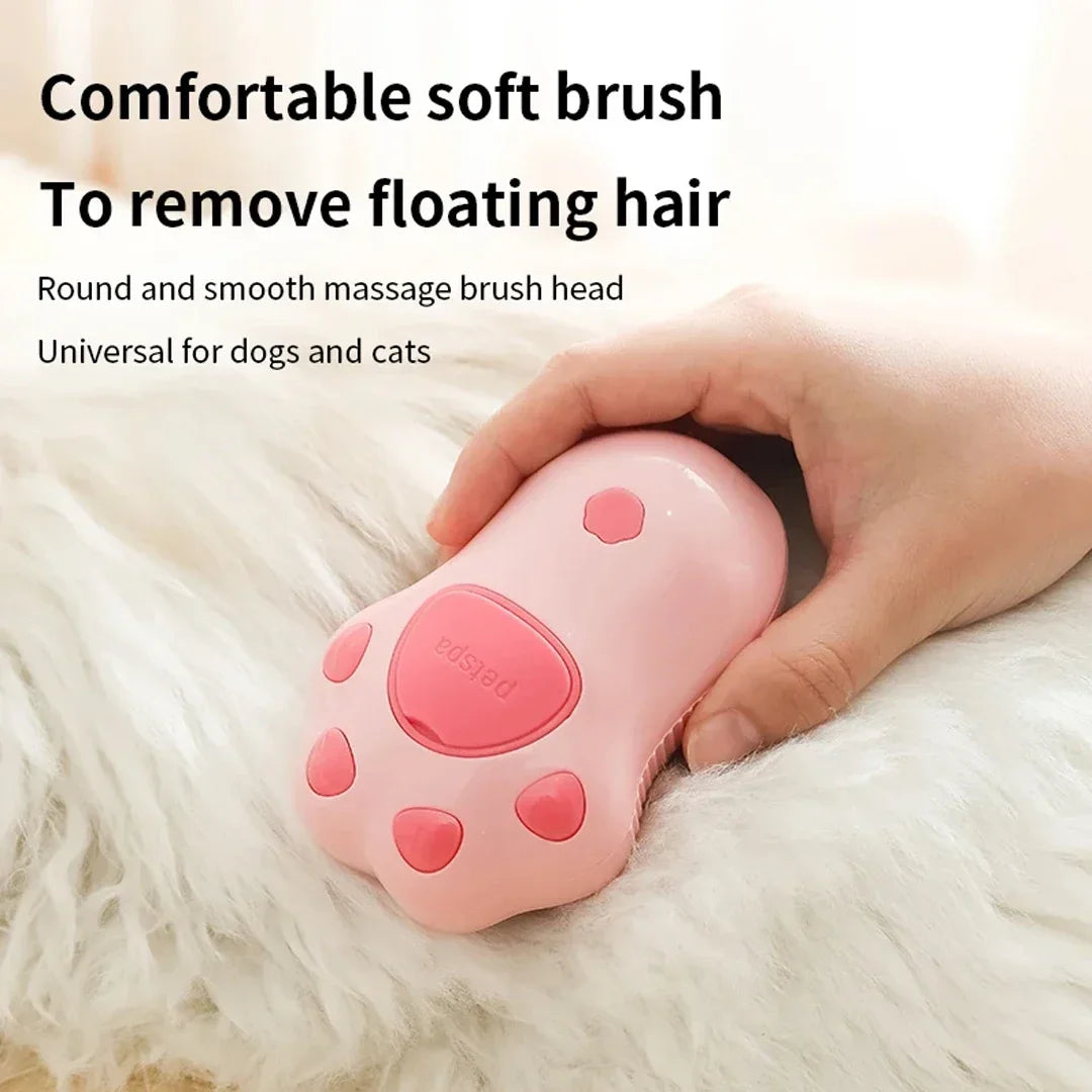 3-in-1 Pet Brush: Cat & Dog Grooming Solution