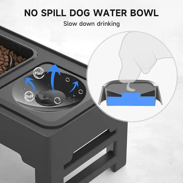 Adjustable Food and Water Bowl - MurzelshopAdjustable Food and Water Bowl