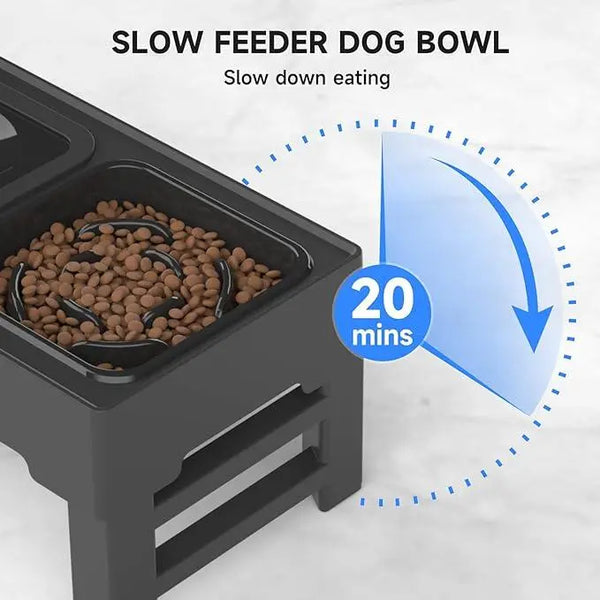 Adjustable Food and Water Bowl - MurzelshopAdjustable Food and Water Bowl