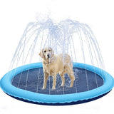 Paws Paradise Pool: Inflatable Pet Water Play Mat - MurzelshopPaws Paradise Pool: Inflatable Pet Water Play Mat